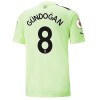 Jalkapallo Pelipaidat/Peliasut Manchester City Gundogan 8 Kolmaspelipaita 2022-23